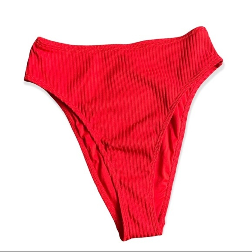 Forever 21 Red High Waist NWT Bikini Bottom S